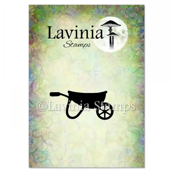 Lavinia Stamps Wheelbarrow Stempel Schubkarre
