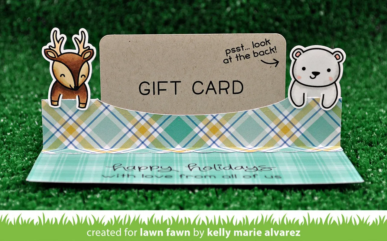 Lawn Fawn Lawn Cuts Gift Card Pop-Up Stanze LF1499