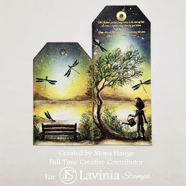 Lavinia Stamps Dill Stempel klar Kräutermotiv