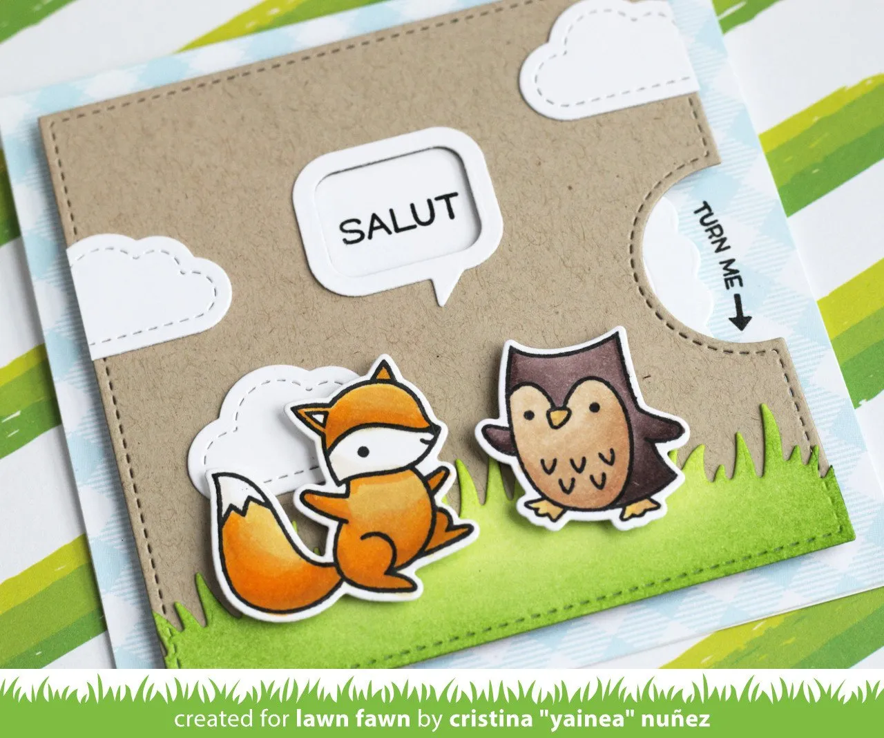 Lawn Fawn Reveal Wheel Speech Bubble Stanzschablonen