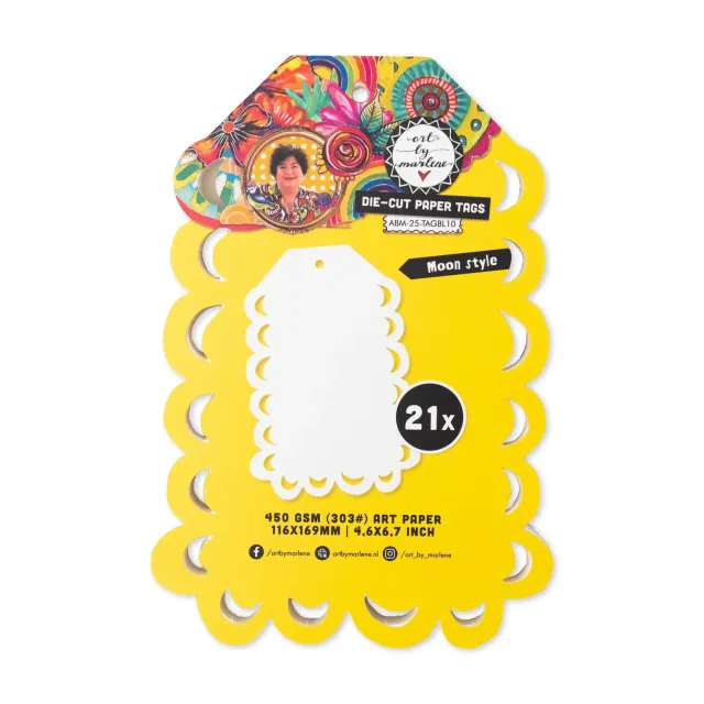 StudioLight Art by Marlene 2025 Moon style Tags 21 Stück Mond