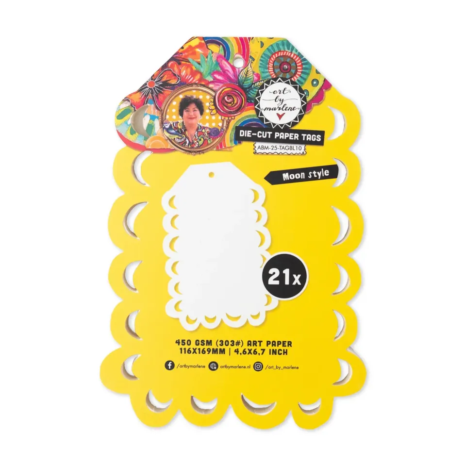 StudioLight Art by Marlene 2025 Moon style Tags 21 Stück Mond