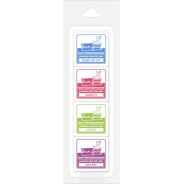 Lawn Fawn Farmers Market Stempelkissen 4er Cubes