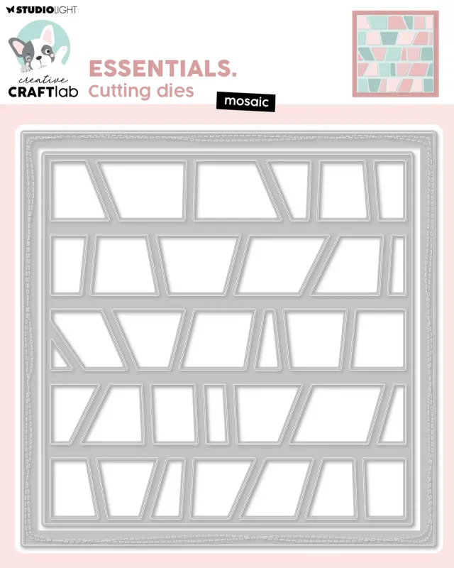 Creative Craftlab Essentials Mosaic Stanzschablone 147x147 mm