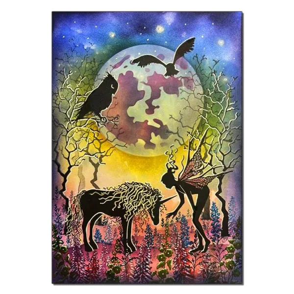 Lavinia Stamps Echo and Drew Stempel Figuren klar