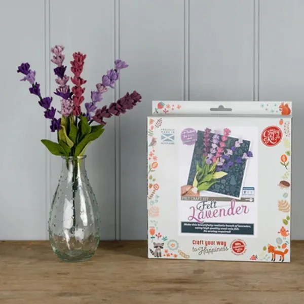 Lavinia Felt Craft Kit Lavender Filz-Bastelset Lavendel