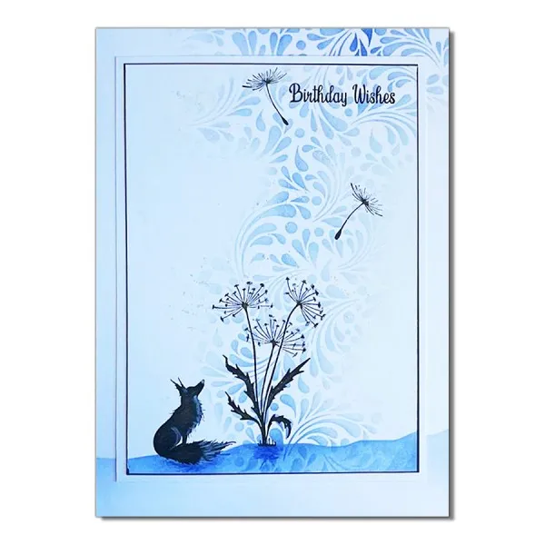 Lavinia Stamps Dandelions 2 Stempel Photopolymer Blume