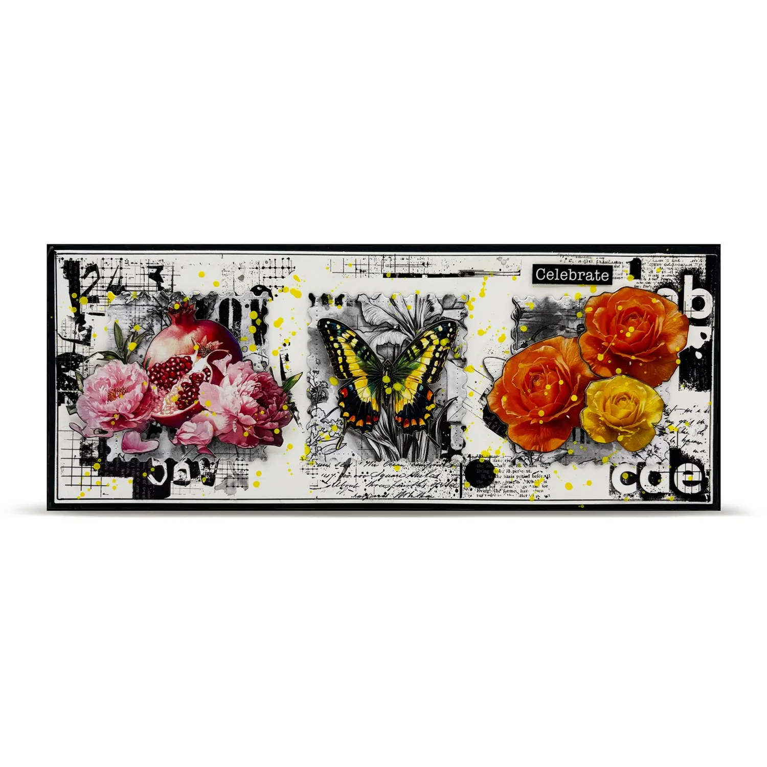 AALL and Create RO-19 Edgy Botanica Rub-Ons A5 2 Bogen