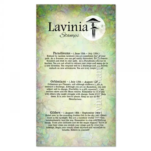 Lavinia Stamps Spirit Signs Stempel Photopolymer
