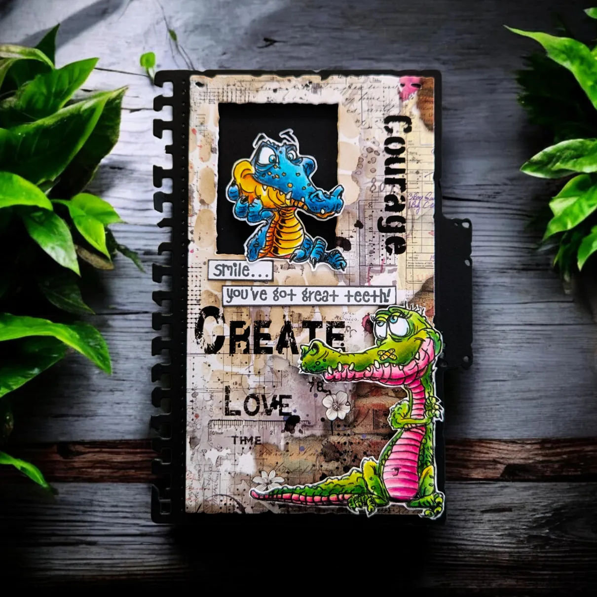 AALL and Create TP-1411 Beware the Smile Stempelset A6 9-teilig