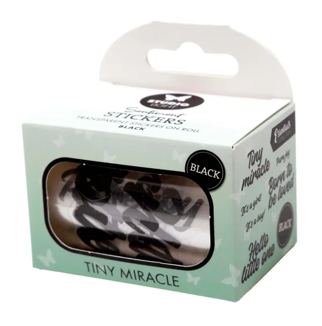 Studio Light Essentials Sticker Tiny miracle schwarz 5 m