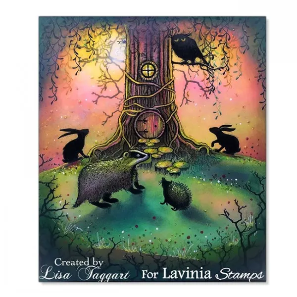 Lavinia-Stamps Badger Stempel Photopolymer Dachs