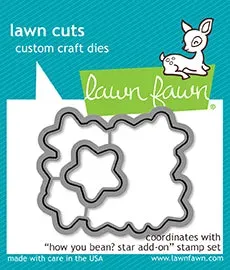 Lawn Fawn How You Bean Star Add-On Stanzschablonen