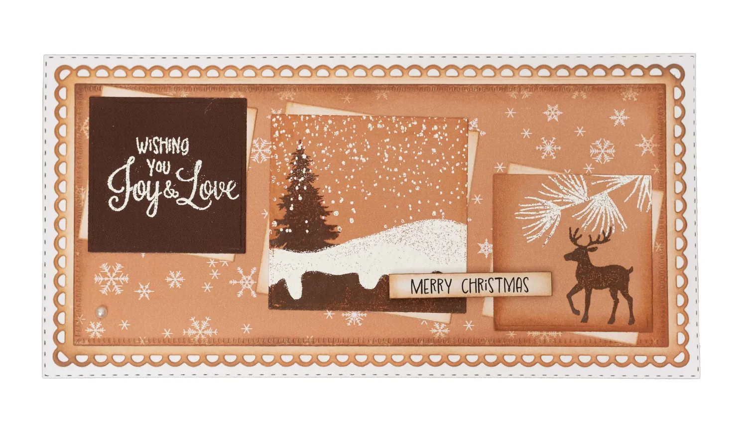 StudioLight Essentials Santa & Rendeer Clear Stempel Weihnachten