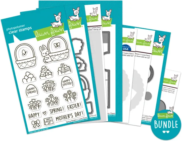 Lawn Fawn Spring Basket Reveal Wheel Bundle interaktiv Ostern