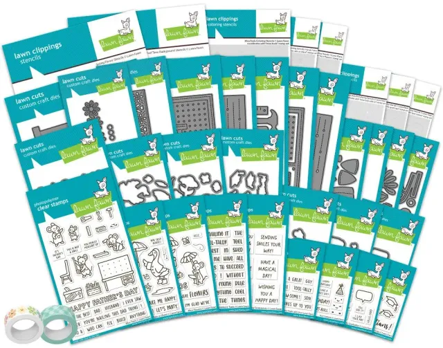 Lawn Fawn Spring Too 2026 Release Stempel Bundle Komplett