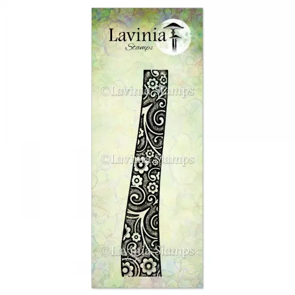 Lavinia Stamps Hill Border Floral Stempel Photopolymer