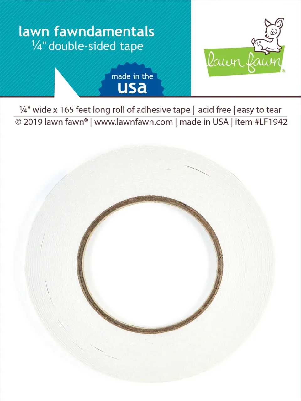 Lawn Fawn Double-Sided Tape 6mm x 50m Klebeband