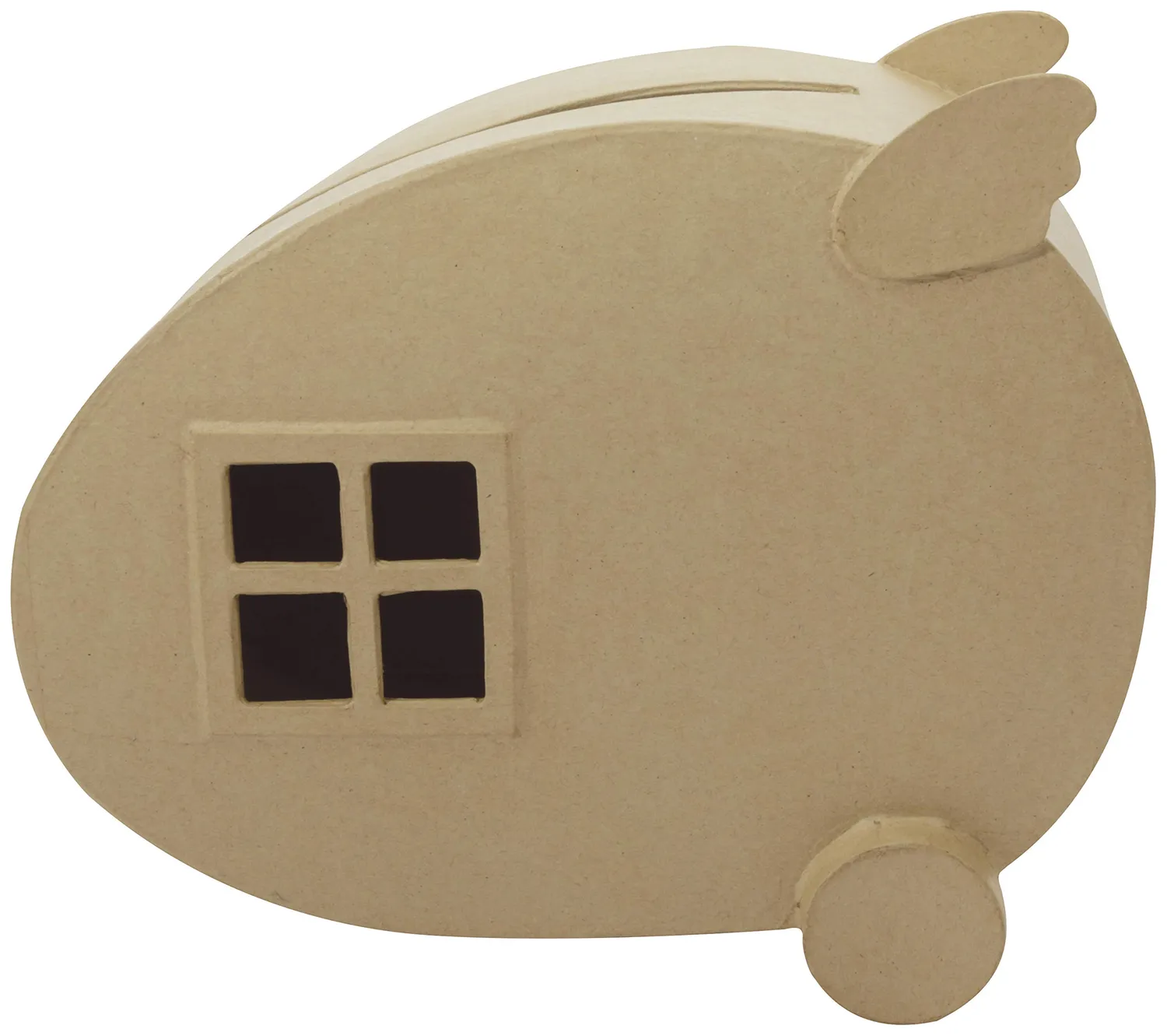 Décopatch EV018C Briefbox Cottage Haus Pappmaché 15x26cm