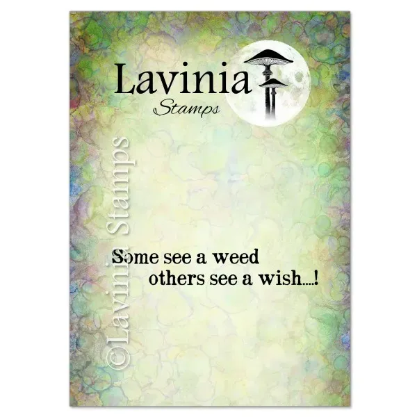 Lavinia-Stamps Some See a Weed Stempel Photopolymer