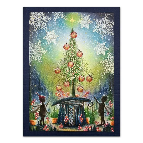 Lavinia-Stamps Snowflakes Large Stempel Winter Schneeflocken
