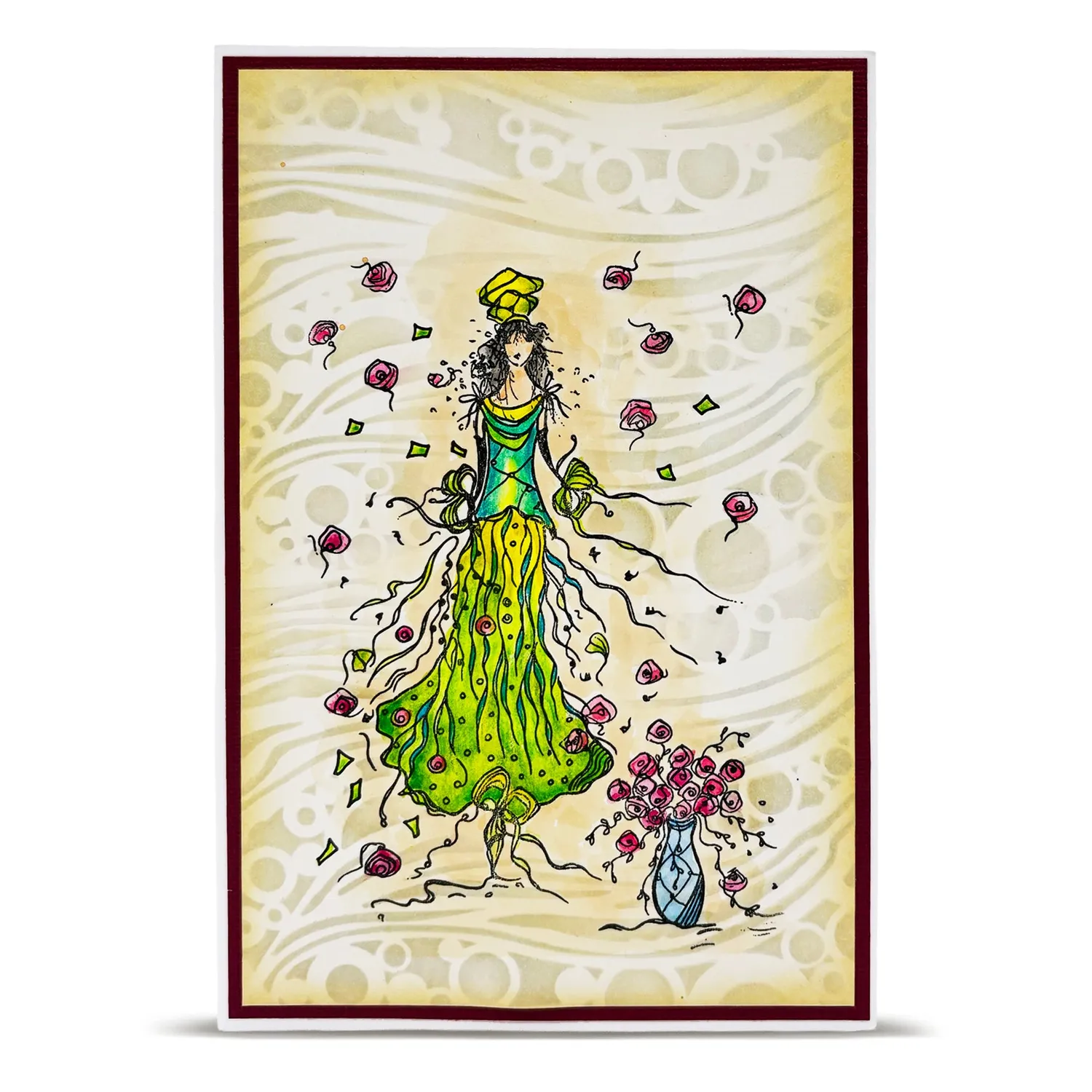 AALL and Create TP-1399 Her Body A Garden Stempel A6