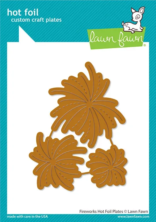 Lawn Fawn Fireworks LF3145 Hot-Foil-Platte 3 Motive
