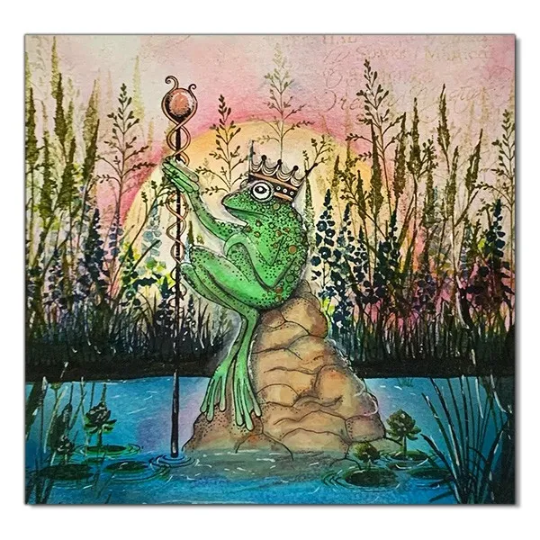 Lavinia-Stamps Lily Pad Stempel Seerose