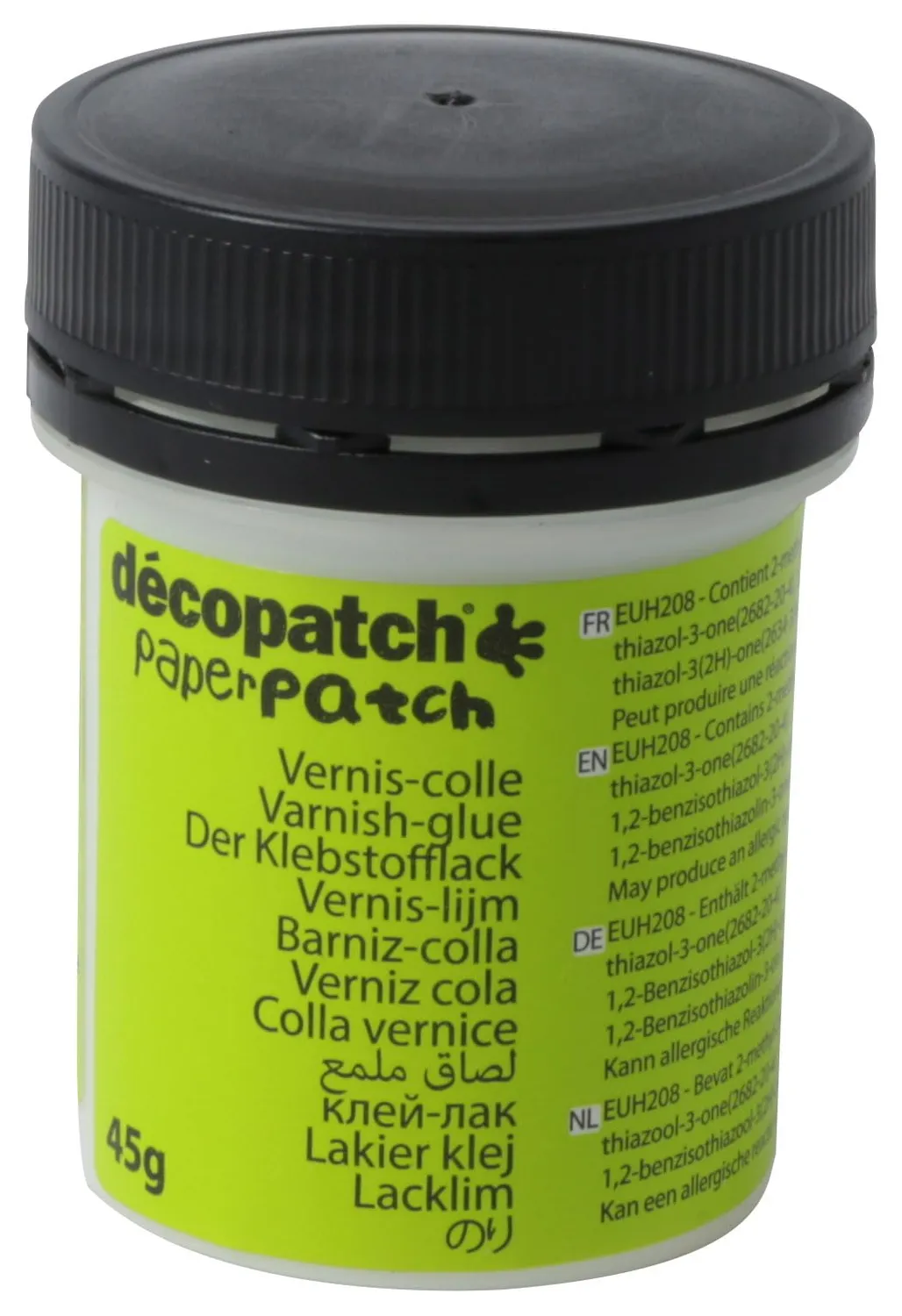 décopatch KIT010O Bastel Set Pferd Pappmaché rosa-lila