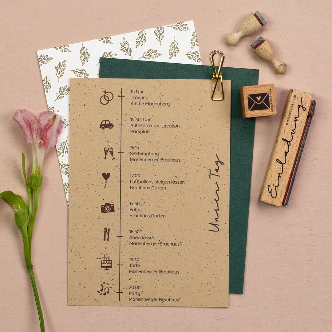 Perlenfischer Sektgläser Mini Stempel 8x10 mm Party