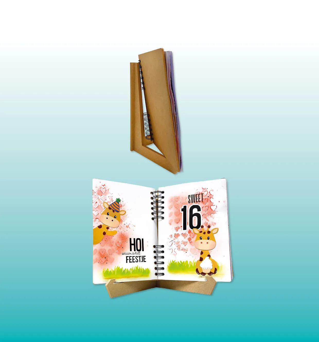 StudioLight Essentials Journal & Canvas Stand MDF A5 Aufsteller