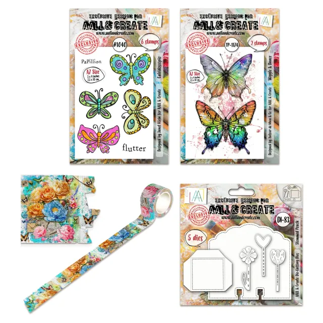 AALL and Create Memorydex Bundle 4 Karten-Set Deko