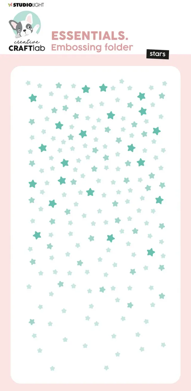 Creative Craftlab Essentials Sprinkling Stars Prägefolder