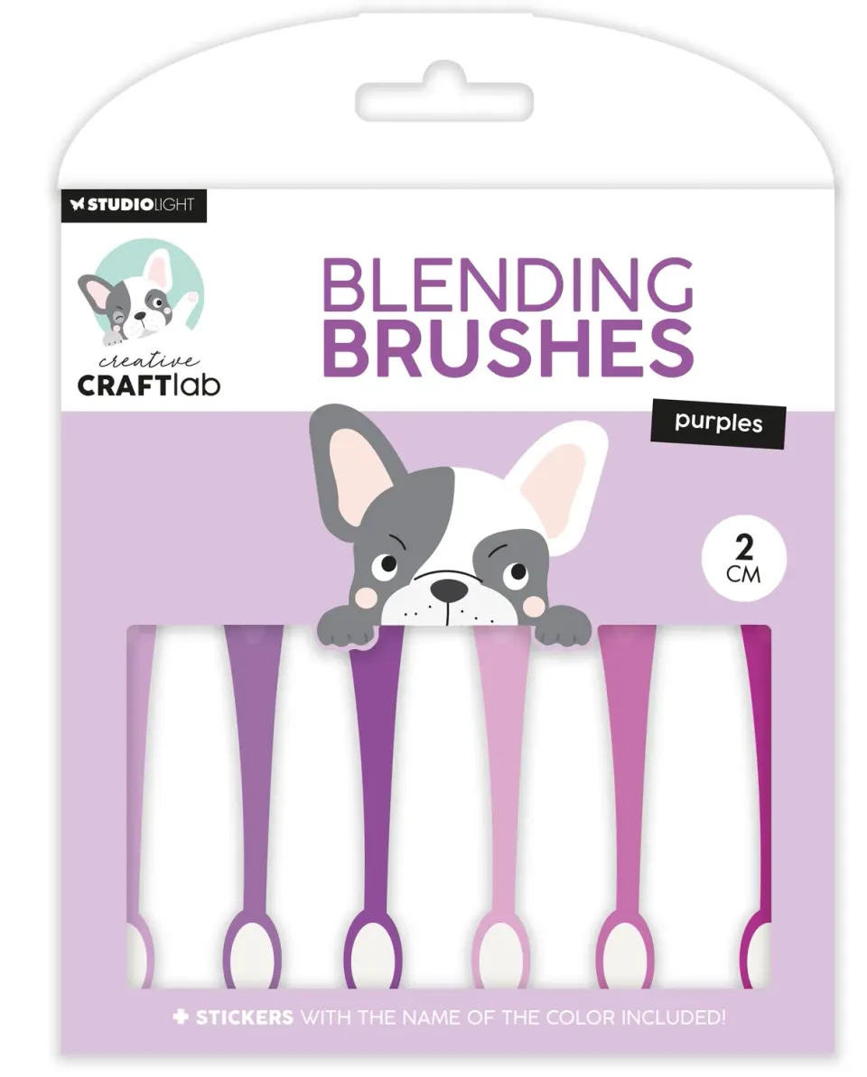 Creative Craftlab Essentials Blending Pinsel Soft Purples
