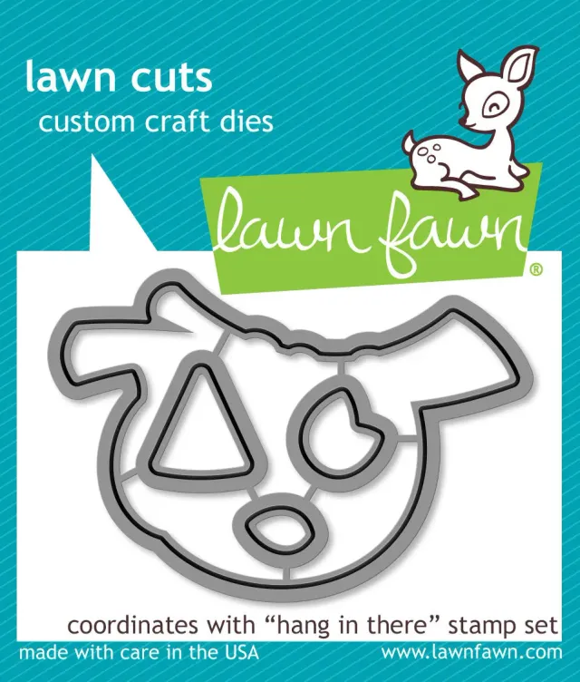 Lawn Fawn Lawn Cuts Hang in There Stanzschablone LF1312