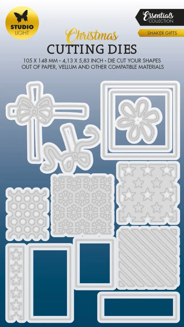 StudioLight Essentials Cutting Die Stanzform Shaker Gifts