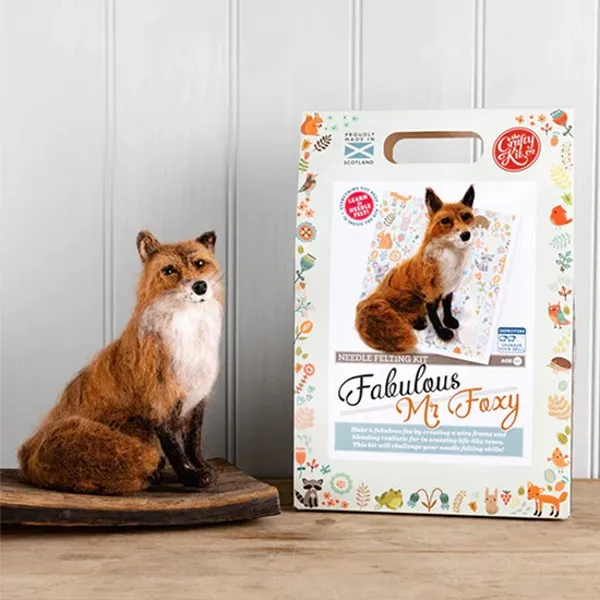 Lavinia Fabulous Mr Foxy Nadelfilz-Set Fuchs