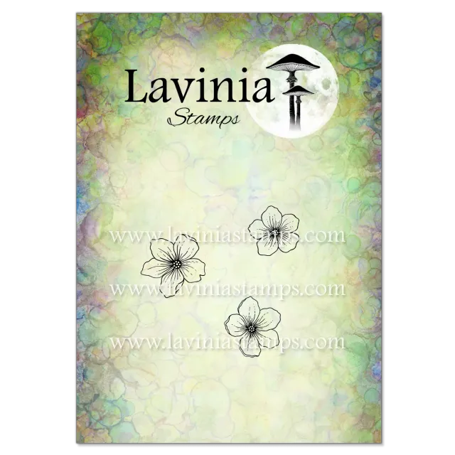 Lavinia-Stamps Wispens Stempel klar für Karten
