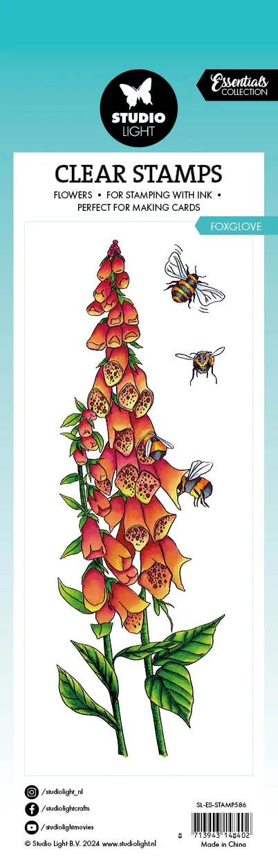 Studio Light Essentials Fox Glove Clear Stempel Fingerhut