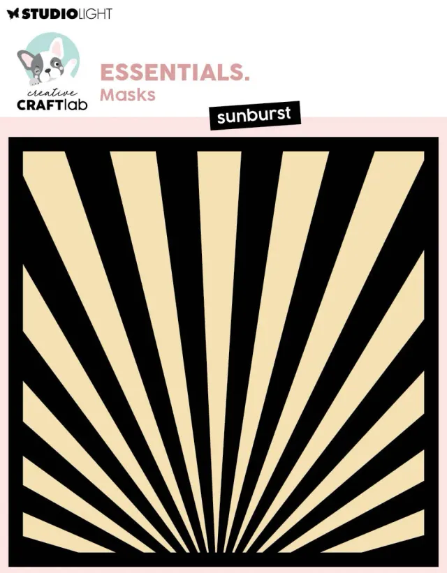 StudioLight Creative Craftlab Maske Sunburst 150x150 mm