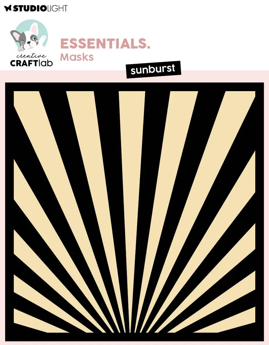 StudioLight Creative Craftlab Maske Sunburst 150x150 mm