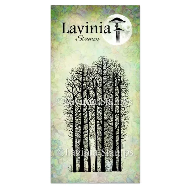 Lavinia Stamps Forest Scene Stempel Photopolymer
