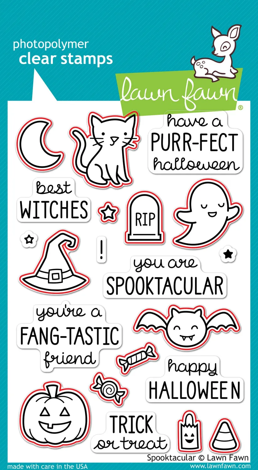 Lawn Fawn Lawn Cuts Spooktacular LF699 Stanzen Halloween