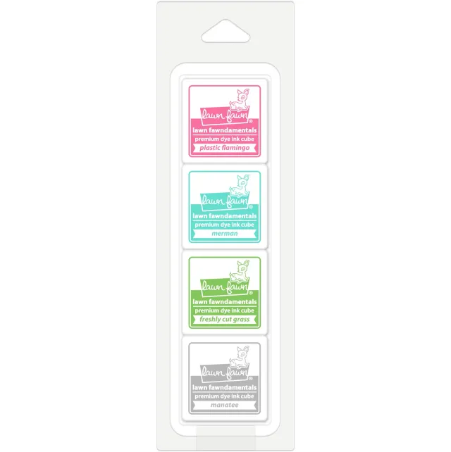 Lawn Fawn Gazebo Ink Cube Pack Stempelkissen 4er Pastell