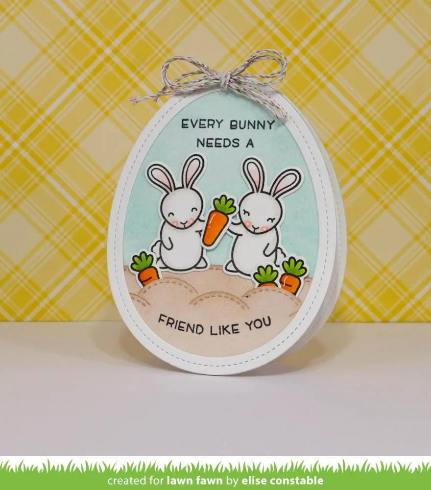 Lawn Fawn Outside In Easter Egg LF1627 Stanzschablonen 4 Eier