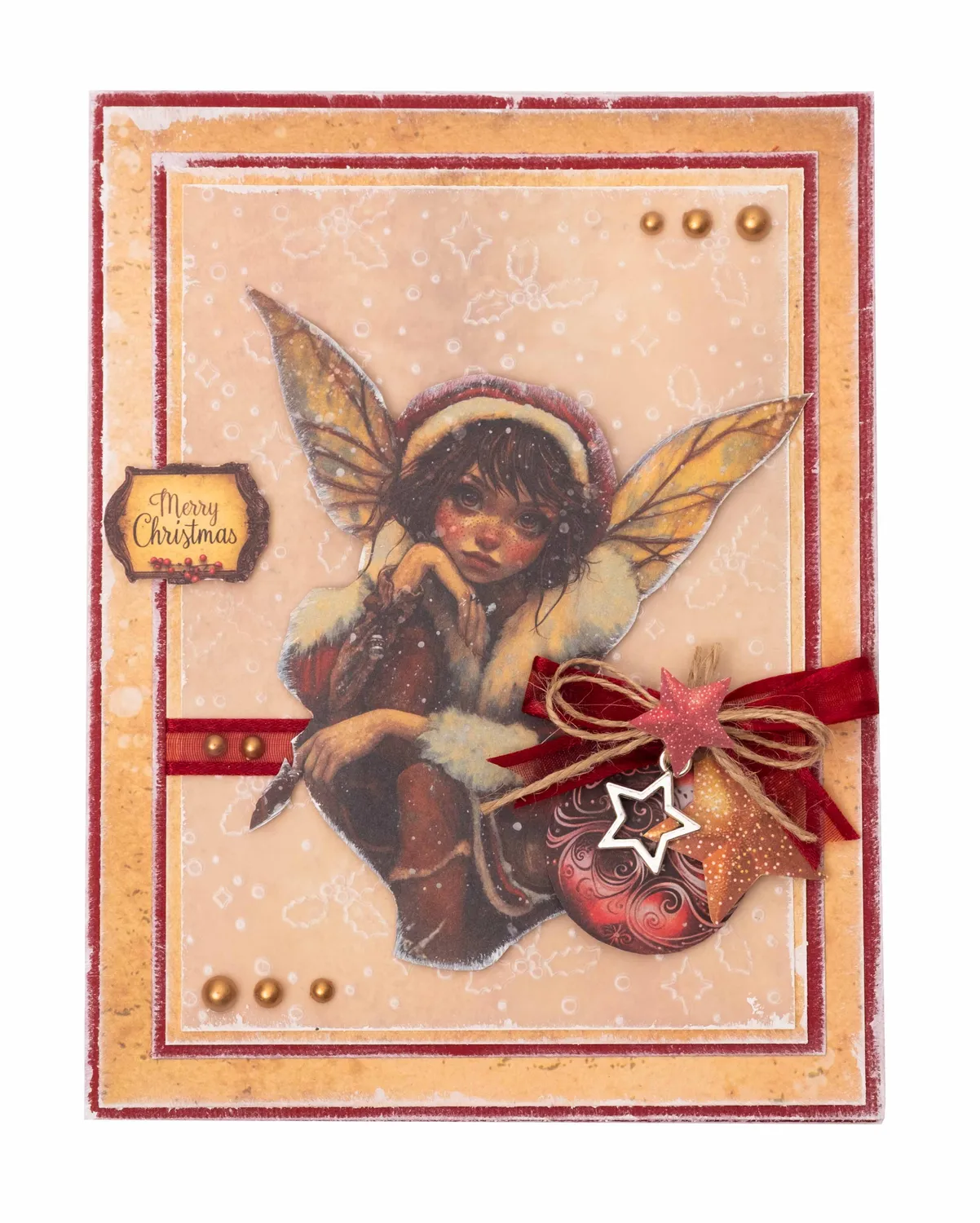 StudioLight Essentials Holly Sparkles Prägefolder A6