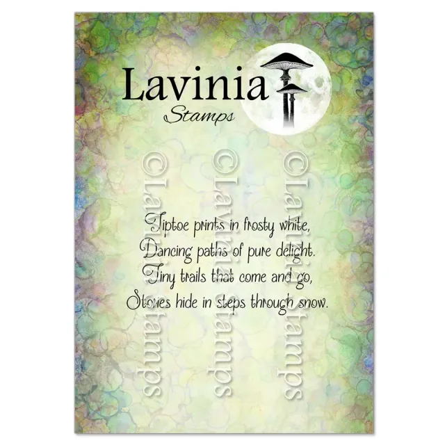 Lavinia-Stamps Tiptoe Prints Stempel Mini-Spuren