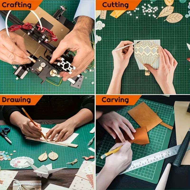 Ieebee A4 Craft Schneidematte Grün Selbstheilend
