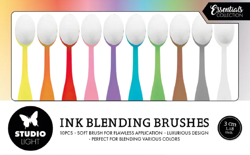 Studio Light Essentials Blending Brushes 3 cm Pinselset 10-teilig