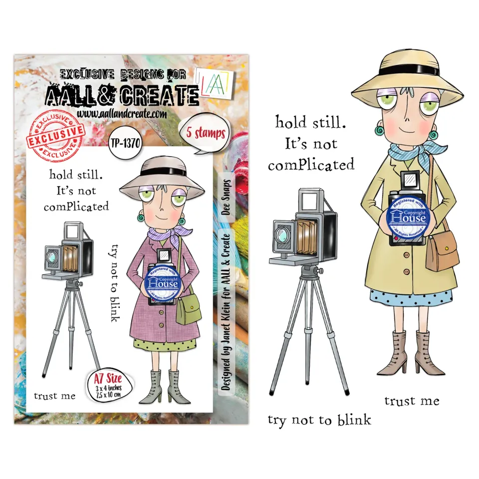 AALL and Create TP-1370 Dee Snaps Stempel A7